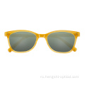 Качественные солнцезащитные очки пользовательские ацетатные поляризованные женщины мужчины солнцезащитные очки